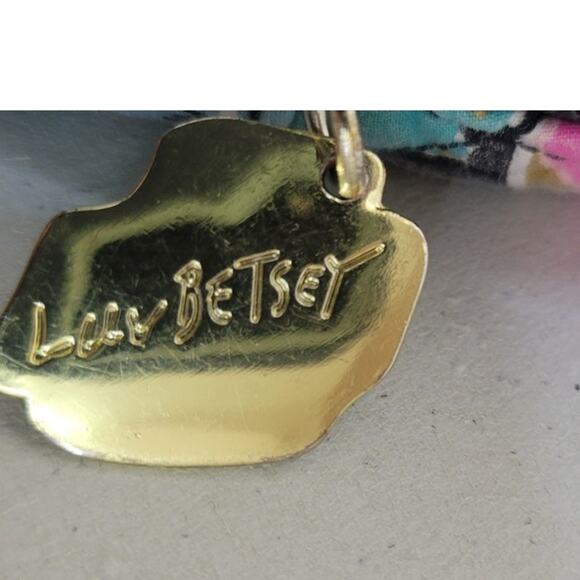 Betsey Johnson Backpack Donut Cat Face Fun Backpack Travel Weekender School Bag - Picture 11 of 11